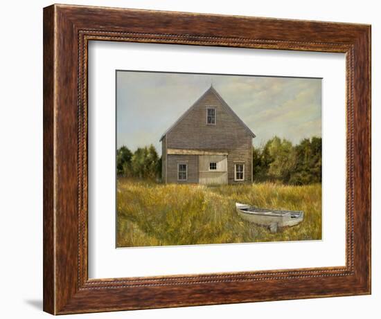 Huppers Barn-Jerry Cable-Framed Giclee Print