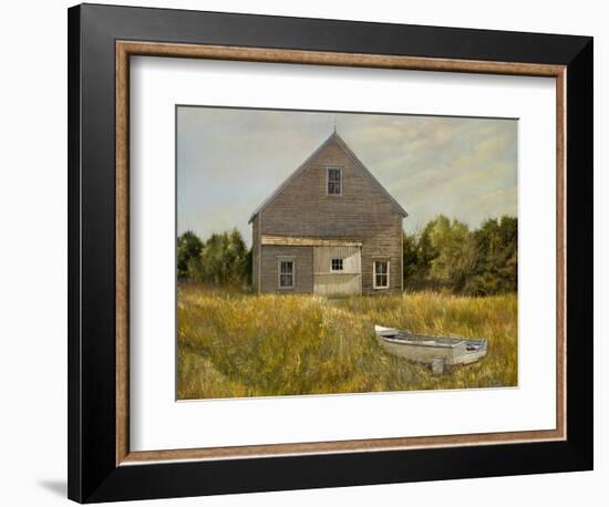 Huppers Barn-Jerry Cable-Framed Giclee Print