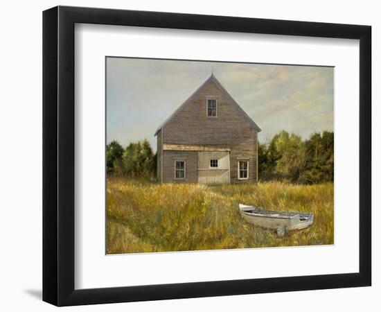 Huppers Barn-Jerry Cable-Framed Giclee Print