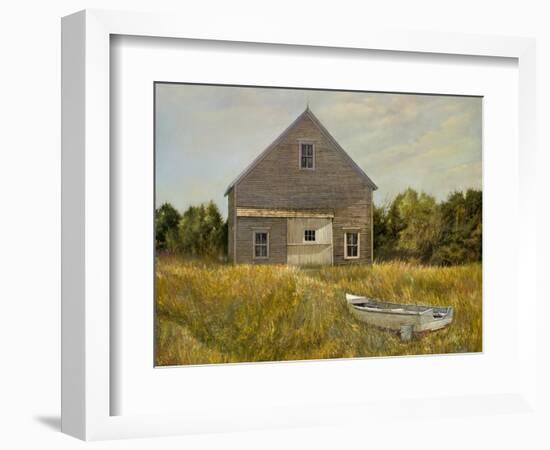 Huppers Barn-Jerry Cable-Framed Giclee Print