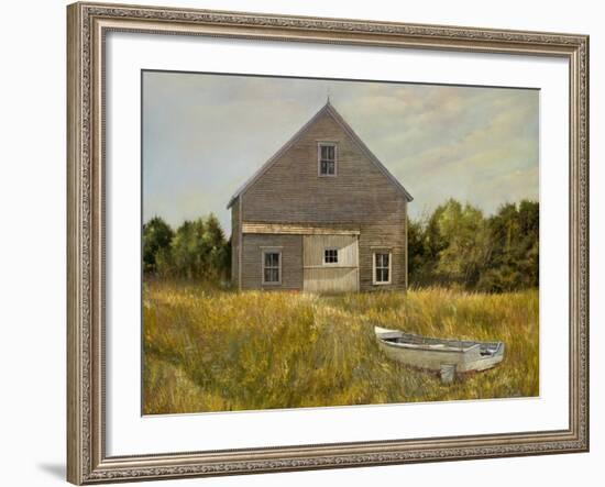 Huppers Barn-Jerry Cable-Framed Premium Giclee Print