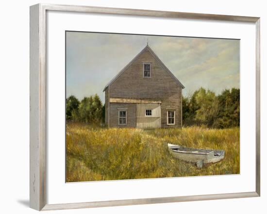 Huppers Barn-Jerry Cable-Framed Premium Giclee Print
