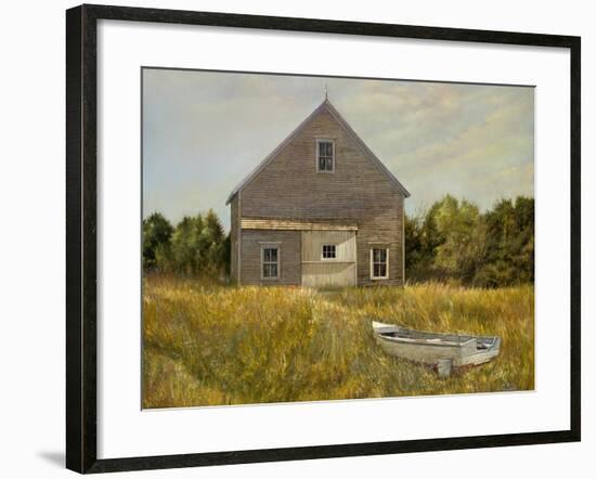 Huppers Barn-Jerry Cable-Framed Premium Giclee Print