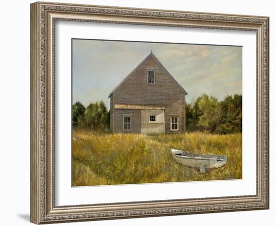 Huppers Barn-Jerry Cable-Framed Giclee Print