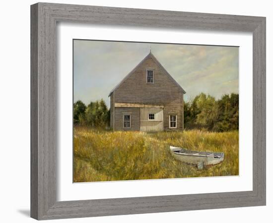 Huppers Barn-Jerry Cable-Framed Giclee Print