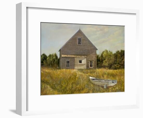 Huppers Barn-Jerry Cable-Framed Giclee Print