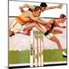 "Hurdlers,"May 4, 1935-Maurice Bower-Mounted Giclee Print