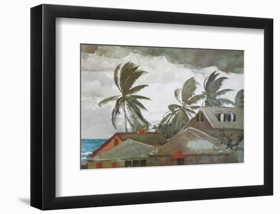 Hurricane, Bahamas, c.1898-Winslow Homer-Framed Premium Giclee Print