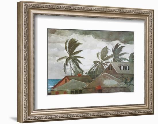 Hurricane, Bahamas, c.1898-Winslow Homer-Framed Premium Giclee Print