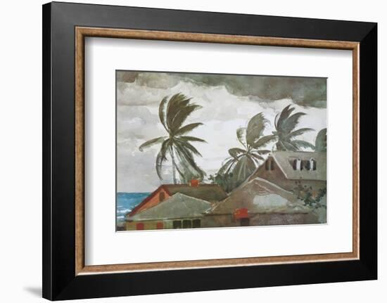 Hurricane, Bahamas, c.1898-Winslow Homer-Framed Premium Giclee Print