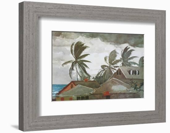 Hurricane, Bahamas, c.1898-Winslow Homer-Framed Premium Giclee Print