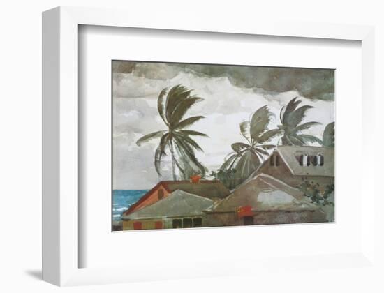 Hurricane, Bahamas, c.1898-Winslow Homer-Framed Premium Giclee Print