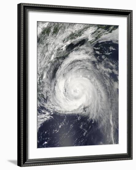 Hurricane Bill Off the East Coast-null-Framed Photographic Print