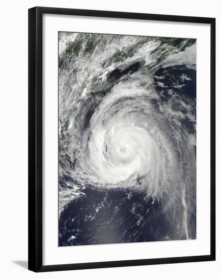 Hurricane Bill Off the East Coast-null-Framed Photographic Print