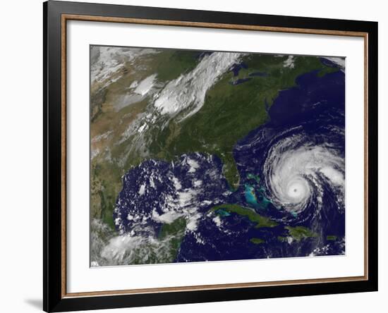 Hurricane Earl-Stocktrek Images-Framed Photographic Print