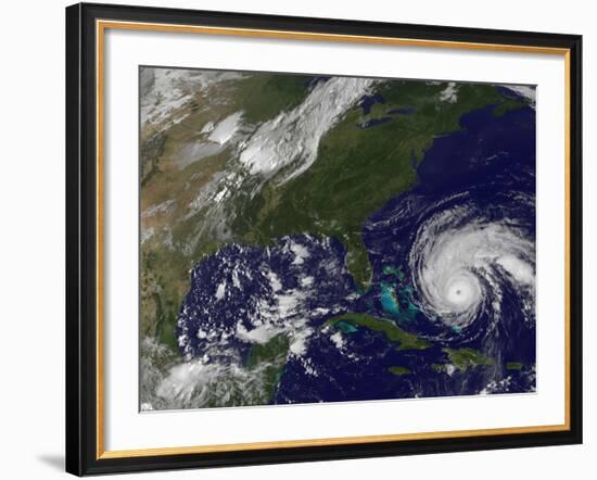 Hurricane Earl-Stocktrek Images-Framed Photographic Print