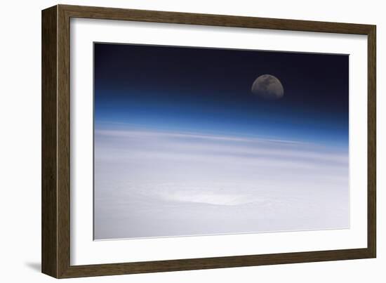 Hurricane Emily, ISS Image-null-Framed Photographic Print