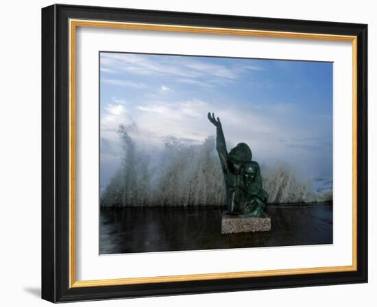 Hurricane Ike, Galveston, TX-null-Framed Photographic Print