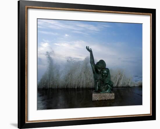 Hurricane Ike, Galveston, TX-null-Framed Photographic Print