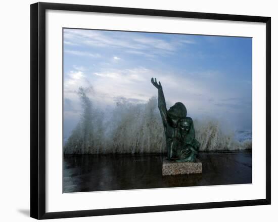 Hurricane Ike, Galveston, TX-null-Framed Photographic Print