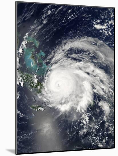 Hurricane Ike over Cuba, Hispaniola, and the Bahamas-Stocktrek Images-Mounted Photographic Print