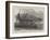 Hurricane in Madagascar, the British Consul's House at Tamatave-null-Framed Giclee Print