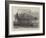 Hurricane in Madagascar, the British Consul's House at Tamatave-null-Framed Giclee Print