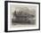 Hurricane in Madagascar, the British Consul's House at Tamatave-null-Framed Giclee Print