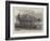 Hurricane in Madagascar, the British Consul's House at Tamatave-null-Framed Giclee Print