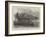 Hurricane in Madagascar, the British Consul's House at Tamatave-null-Framed Giclee Print