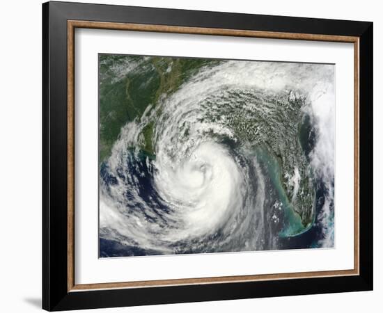 Hurricane Isaac in the Gulf of Mexico-Stocktrek Images-Framed Photographic Print