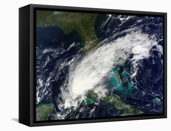 Hurricane Paula-Stocktrek Images-Framed Premier Image Canvas