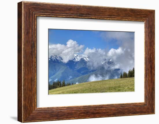 Hurricane Ridge, Olympic National Park, UNESCO World Heritage Site-Richard Maschmeyer-Framed Photographic Print