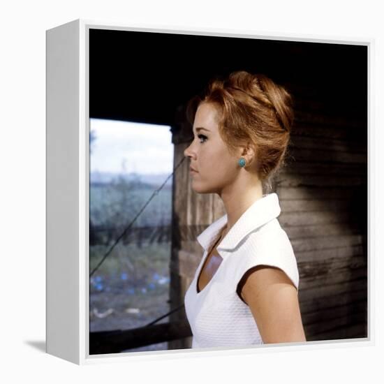 HURRY SUNDOWN, 1967 directed by OTTO PREMINGER Jane Fonda (photo)-null-Framed Stretched Canvas