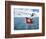 Hurtigruten Cruise Ship Postal Service Flag Displayed, Weddell Sea, Antarctica-Miva Stock-Framed Photographic Print