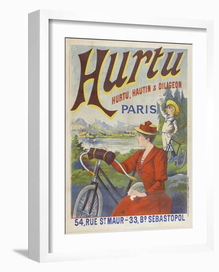 Hurtu, Hautin et Diligeon Paris-Hurtu-Framed Giclee Print