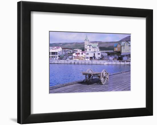 Husavik, a fishing town, Northern Iceland, 20th century-CM Dixon-Framed Photographic Print