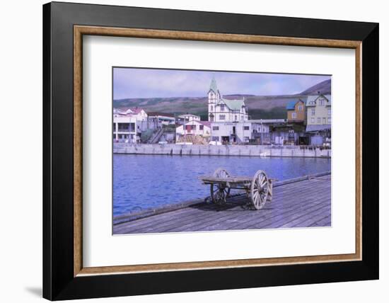 Husavik, a fishing town, Northern Iceland, 20th century-CM Dixon-Framed Photographic Print