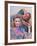 Husband and Wife Actors Paul Newman and Joanne Woodward-Mark Kauffman-Framed Premium Photographic Print