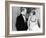 Husband Looking Angrily at His Wife-null-Framed Photo