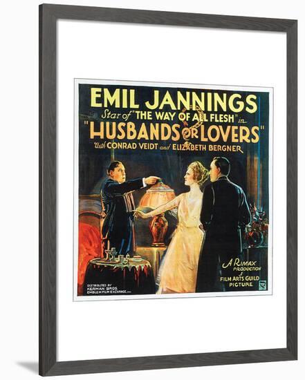 Husbands Or Lovers - 1924 I-null-Framed Giclee Print