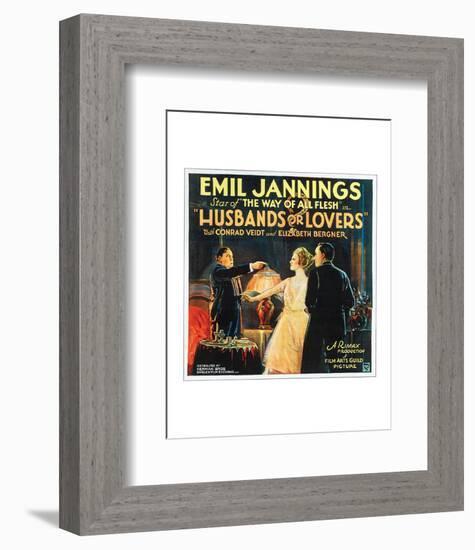 Husbands Or Lovers - 1924 I-null-Framed Giclee Print