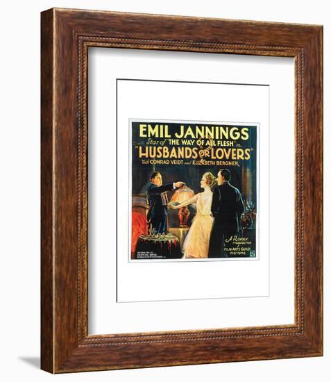 Husbands Or Lovers - 1924 I-null-Framed Giclee Print