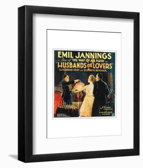 Husbands Or Lovers - 1924 I-null-Framed Giclee Print