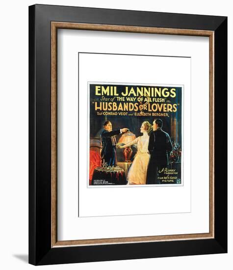 Husbands Or Lovers - 1924 I-null-Framed Giclee Print