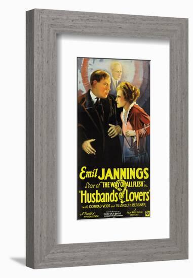 Husbands Or Lovers - 1924 II-null-Framed Giclee Print