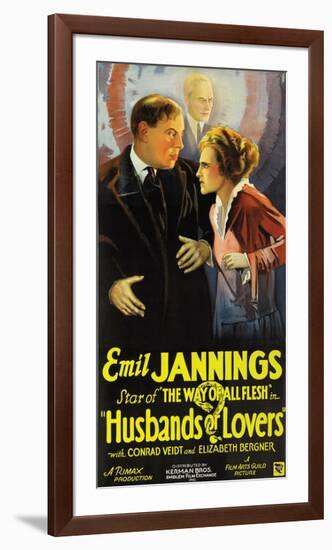 Husbands Or Lovers - 1924 II-null-Framed Giclee Print