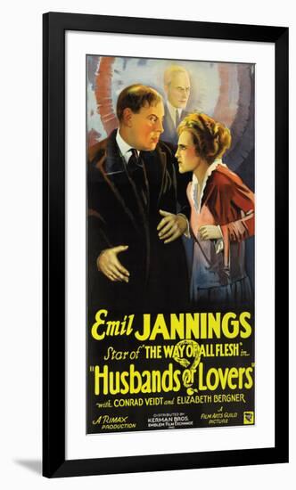 Husbands Or Lovers - 1924 II-null-Framed Giclee Print