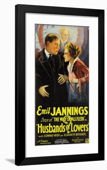 Husbands Or Lovers - 1924 II-null-Framed Giclee Print