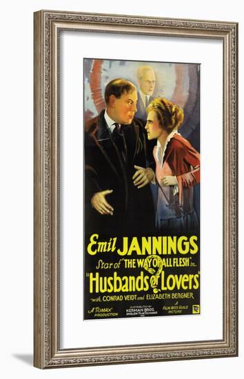 Husbands Or Lovers - 1924 II-null-Framed Giclee Print